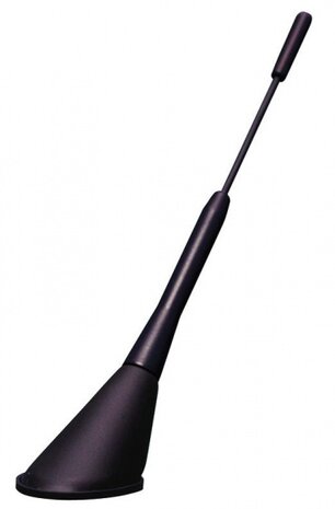 universele antenne Shortstick 16V zwart 16,5 cm