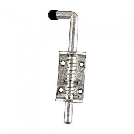 Veergrendel 170 mm zilver