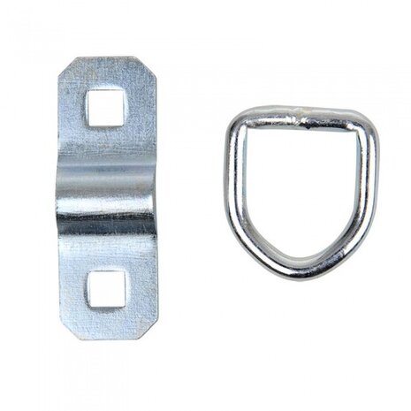 Sjoroog 2-delig zilver 70 mm