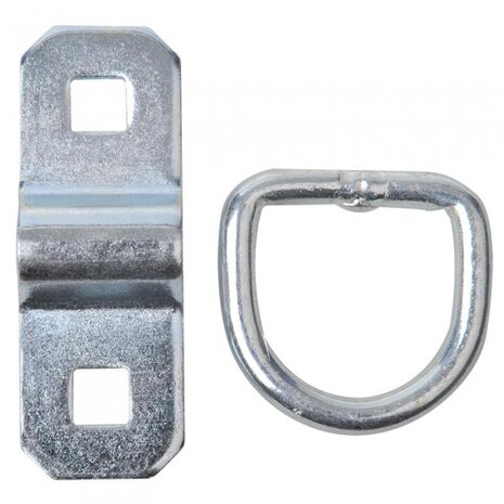 Sjoroog 2-delig zilver 90 mm