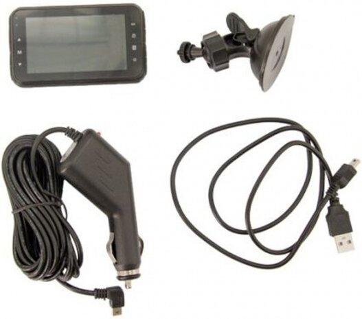WDR dashcam Full HD 1080 pixels G-Sensor zwart