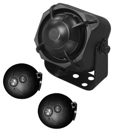 auto-alarm D-I-Y schoksensor en 2 afstandsbedieningen