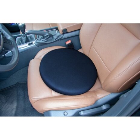 draaikussen Comfortline 45 cm polyester zwart