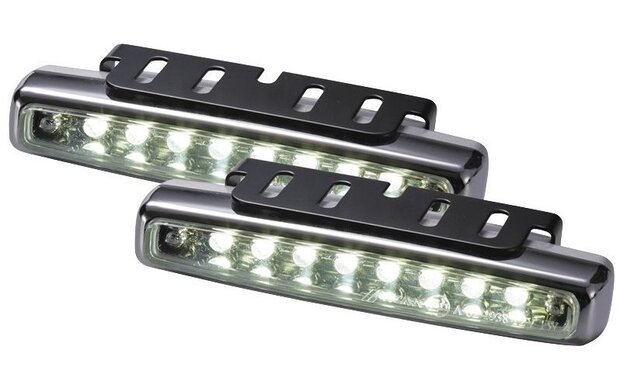 dagrijverlichting 12 Volt led 112 x 24 x 38 mm