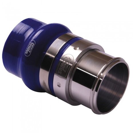 aluminium koppelstuk &Oslash;32 mm 87 mm zilver
