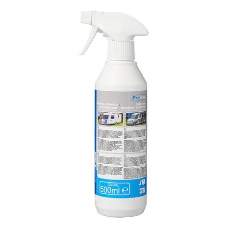 zwarte strepen verwijderaar voor caravan en camper 500 ml