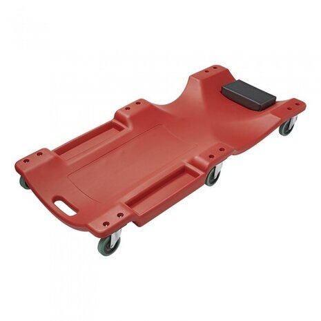 werkplaats-rolbed 101 cm rood