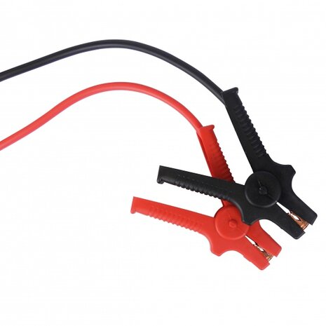 startkabels 500A 3 meter 12V ge&iuml;soleerde klemmen
