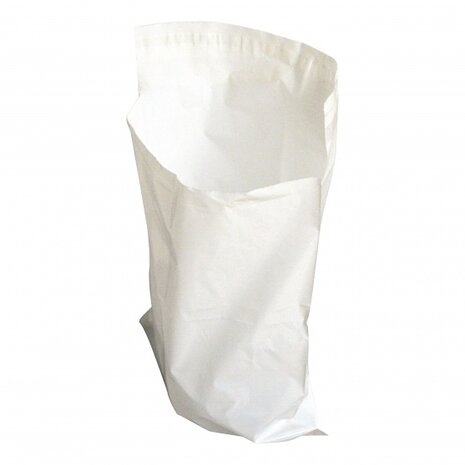zelfklevende afvalzakken wegwerp 3 liter wit