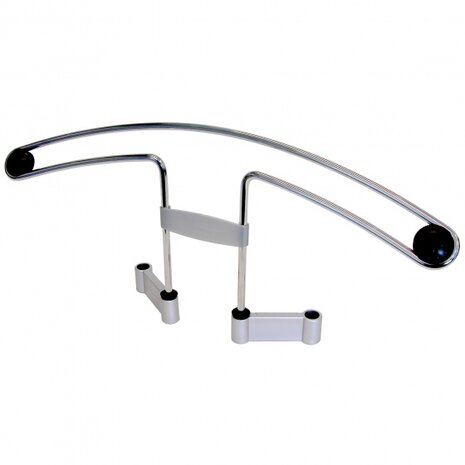 kledinghanger verchroomd staal 49 cm