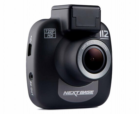 112 Go dashcam 58 x 57 mm 720p HD zwart