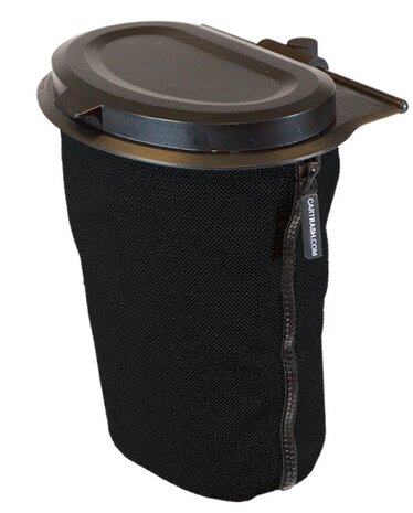 autoprullenbak Flextrash S met clips 3 liter zwart