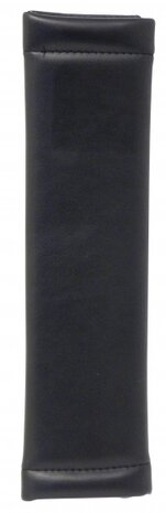 gordelhoes leatherlook zwart
