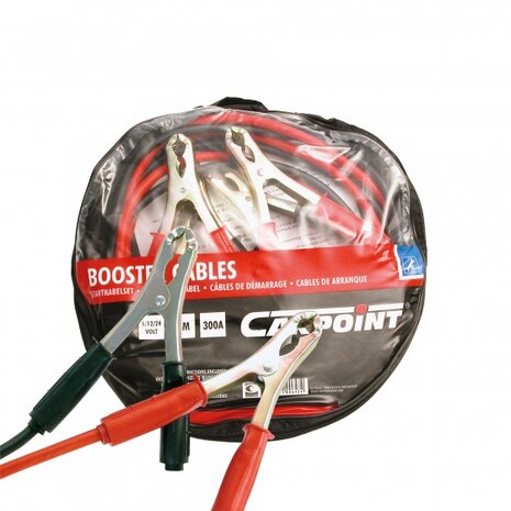 startkabelset 300A 3 meter 6/12/24 Volt