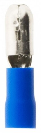 kabelschoentjes male 5 mm &Oslash;1.22 - 2.28 mm blauw 10 stuks