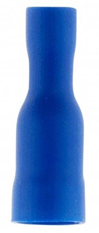 kabelschoentjes 5 mm &Oslash;1,22 - 2,28 mm blauw 10 stuks