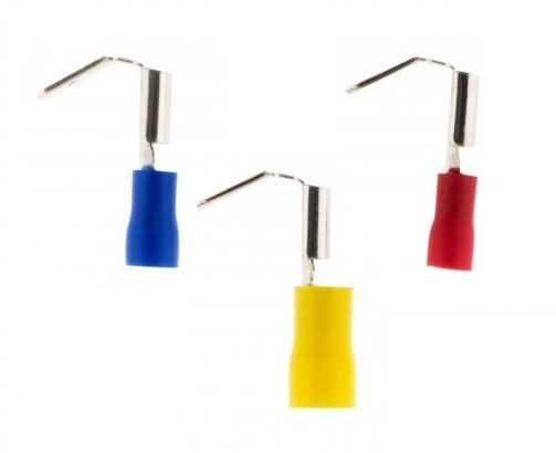 kabelschoentjes female (6,3 x 0,8 mm) 3 kleuren 10 stuks