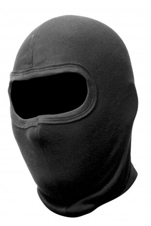 helmmuts voor onder de motorhelm zwart one size