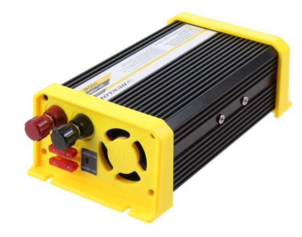 omvormer (24-230V 300W) geel/zwart