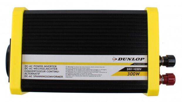 omvormer (24-230V 300W) geel/zwart