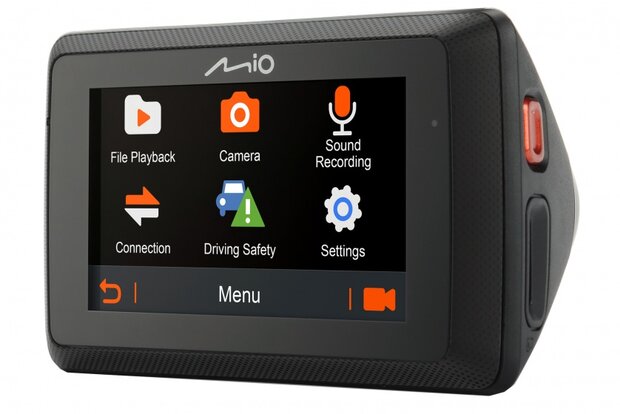 MiVue 785 dashcam Touch GPS 2.7 inch 9 cm zwart