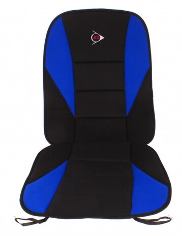 autostoelkussen universeel 90 x 45 cm blauw