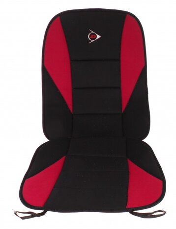 autostoelkussen universeel 90 x 45 cm rood