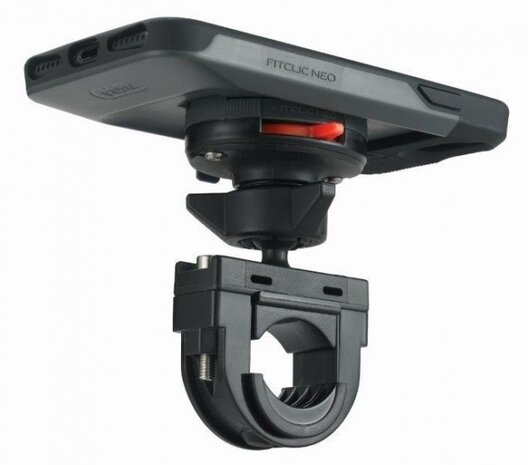 motorhouder met hoes FitClic Neo iPhone XR