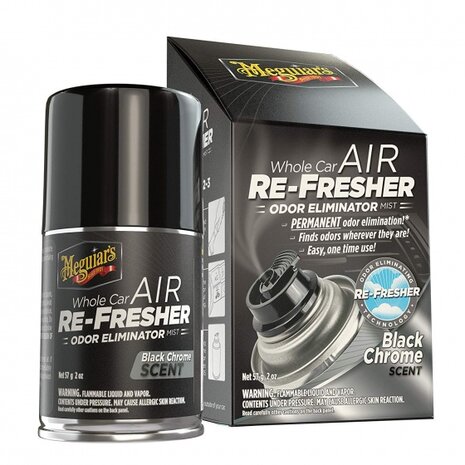 Air Refreshener - Black Chrome Scent G181302