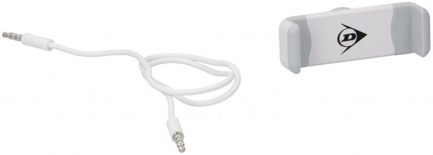 autotelefoonhouder en handsfree-apparaat 60-75 mm wit