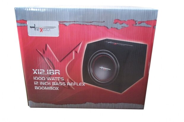 subwoofer Boombox 12&#039;&#039; 1000W zwart
