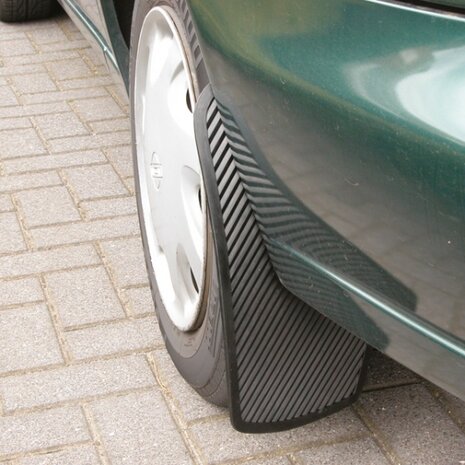 universele spatlappen 32 x 17 cm zwart 2 stuks