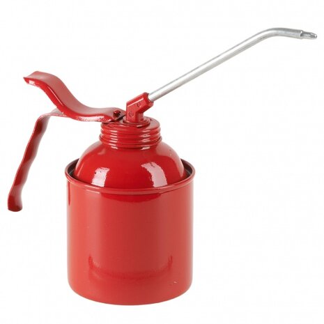 oliespuit 500 ml staal spuitbuis 135 mm rood
