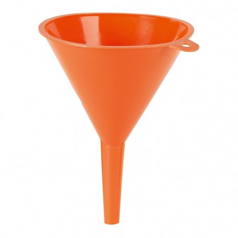 trechter 100 mm polyethyleen 250 ml oranje