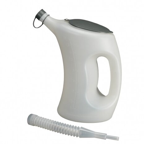 schenkkan met deksel en flexibele tuit 5 liter