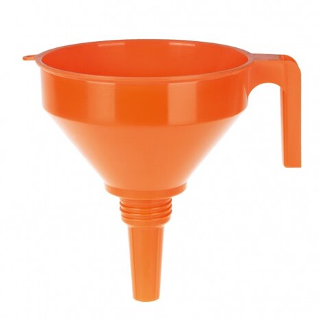 trechter 160 mm polyethyleen 1,2 liter oranje