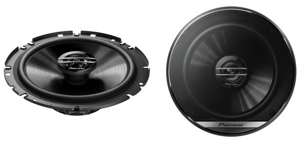 speakerset tweeweg coaxiaal TS-G1720F 300 Watt zwart