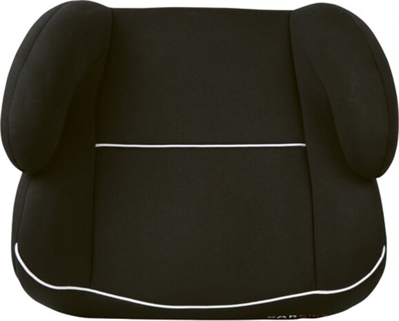 zitverhoger groep 3 Isofix zwart met witte bies