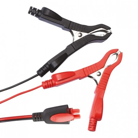 intelligente acculader 6V / 12V 3,8A 183 mm zwart