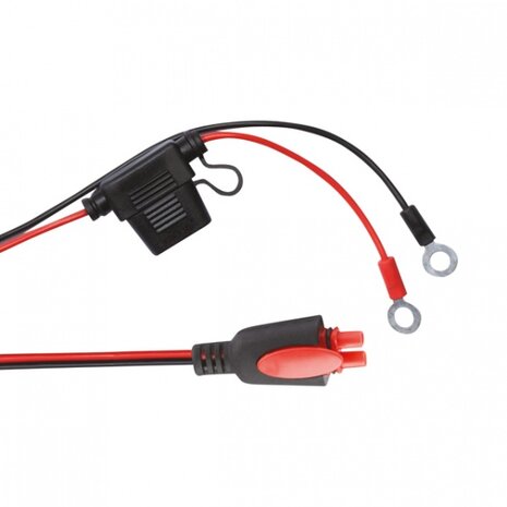 intelligente acculader 6V / 12V 3,8A 183 mm zwart
