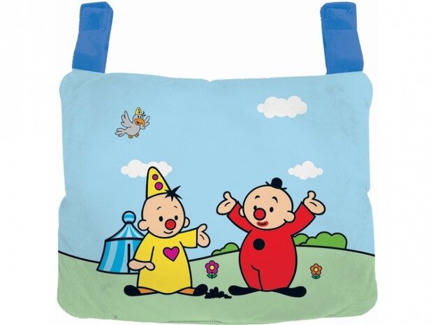 reiskussen 3-in-1 Bumba 28 cm blauw