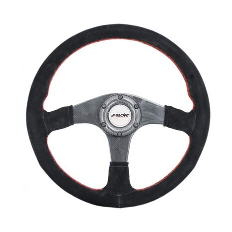 sportstuur Walter &Oslash;35 cm carbon Deep Dish zwart