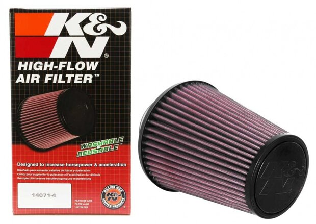 luchtfilter RU-4700 universeel 76 mm &Oslash;102/152 mm rood