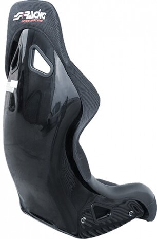 sportstoel Clay Srsf/81 FIA exclusief sledes zwart