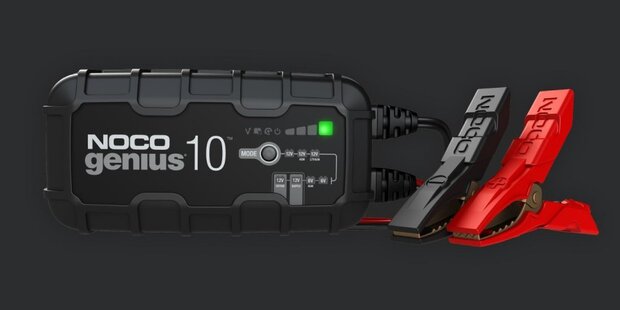 acculader G10EU (6/12V / 10A) zwart