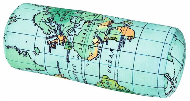 reiskussen 3-in-1 Wereldkaart &amp; Strepen