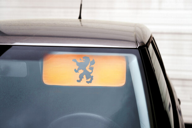 zonneklepvlag Nederland oranje