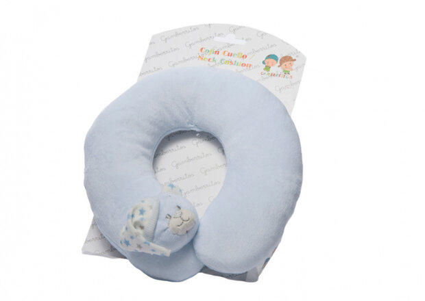 nek kussen kinderen one size blauw