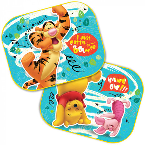zonneschermen Winnie de Poeh 44 x 35 cm 2 stuks