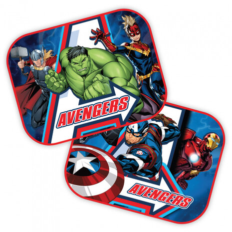 zonneschermen Avengers 44 x 35 cm 2 stuks